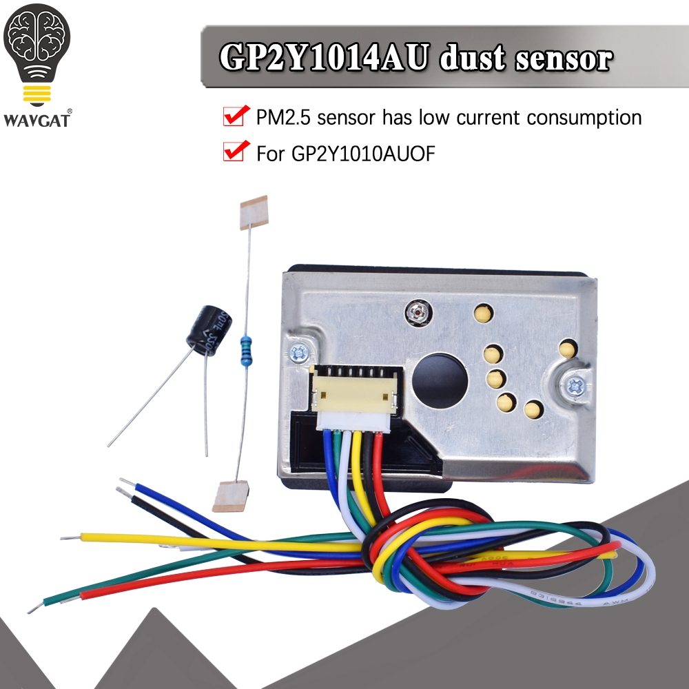 Smoke Detector Interconnected - GP2Y1014AU0F Optical Dust Sensor ใช้งานร่วมกับ GP2Y1010AU0F
