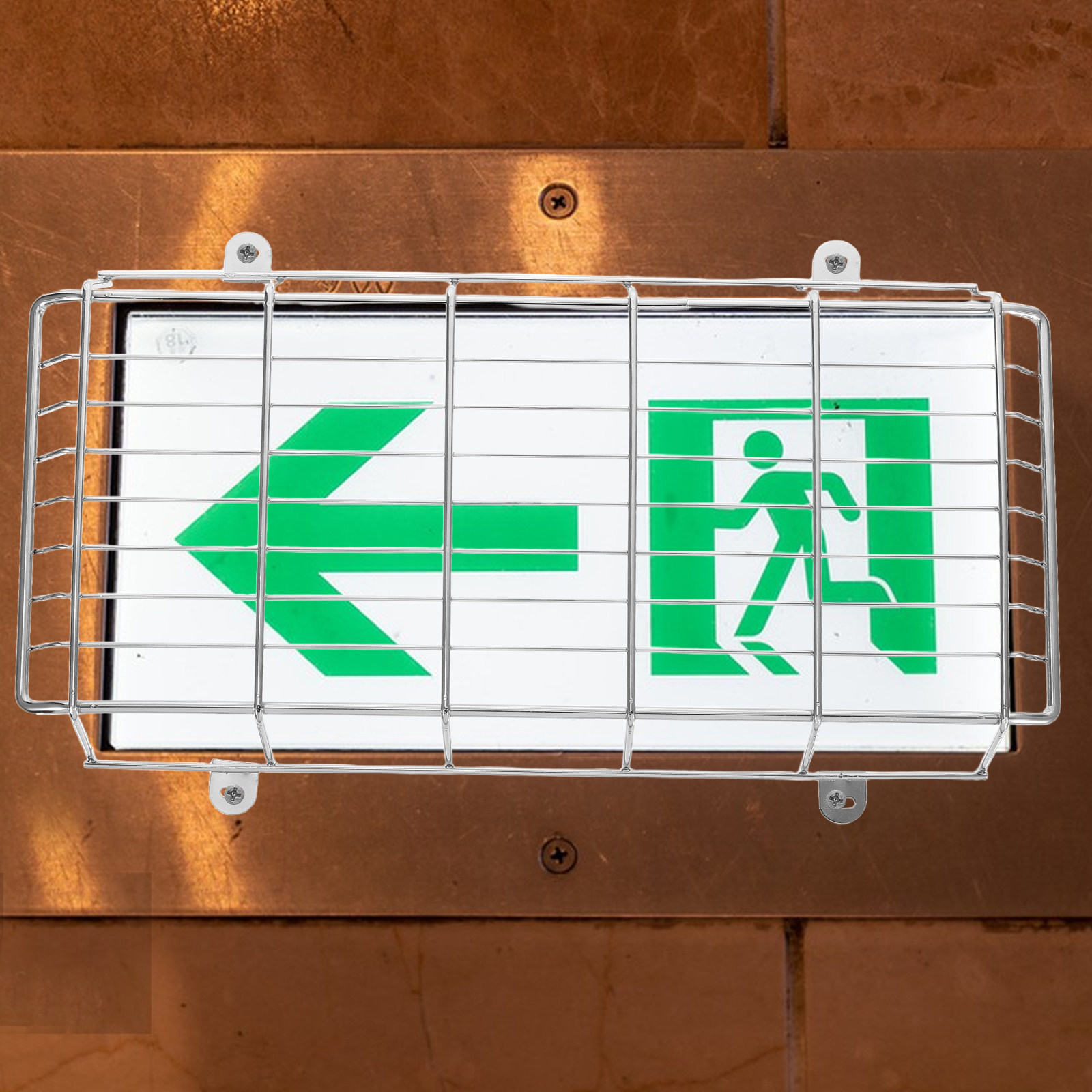 ชุดป้ายเตือนฉุกเฉินโลหะสำหรับโ - Emergency Exit Sign บทวิจารณ์และราคา