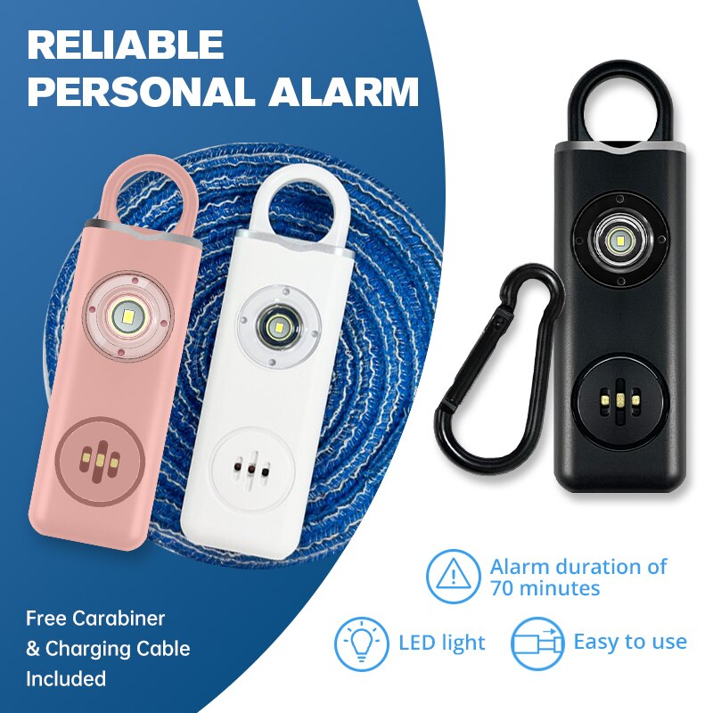ไซเรน pengaman diri สำหรับผู้ห - Personal Alarm Keychain บทวิจารณ์และราคา
