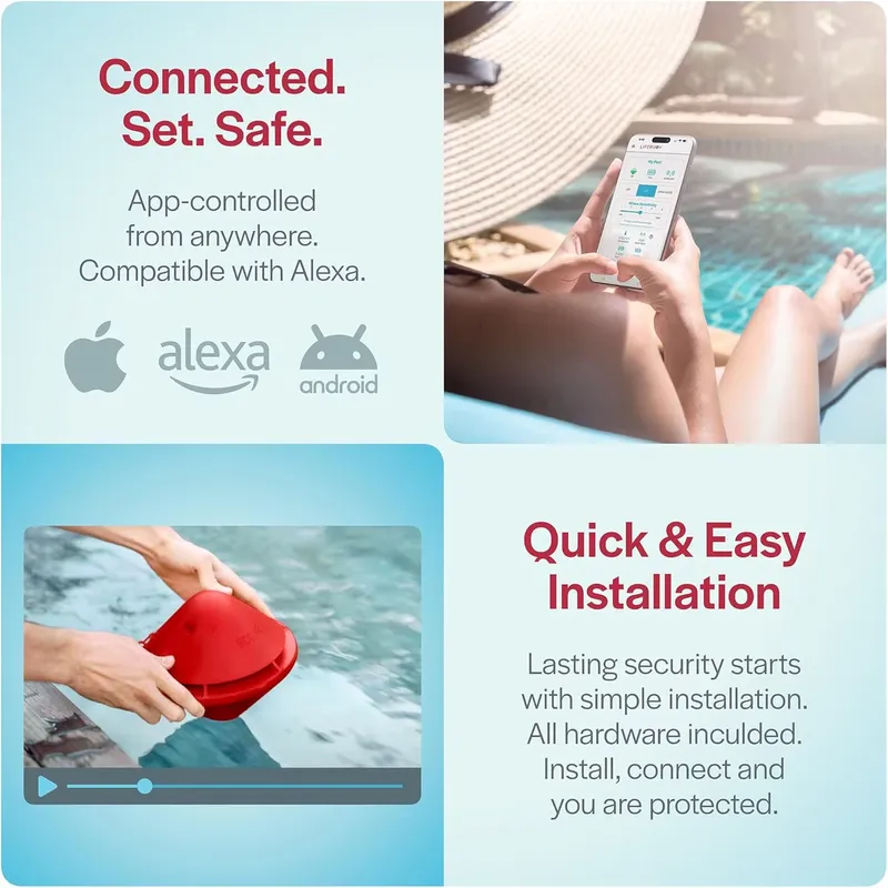 สำหรับอุปกรณ์เตือนภัยในสระว่าย - Pool Alarm Float บทวิจารณ์และราคา