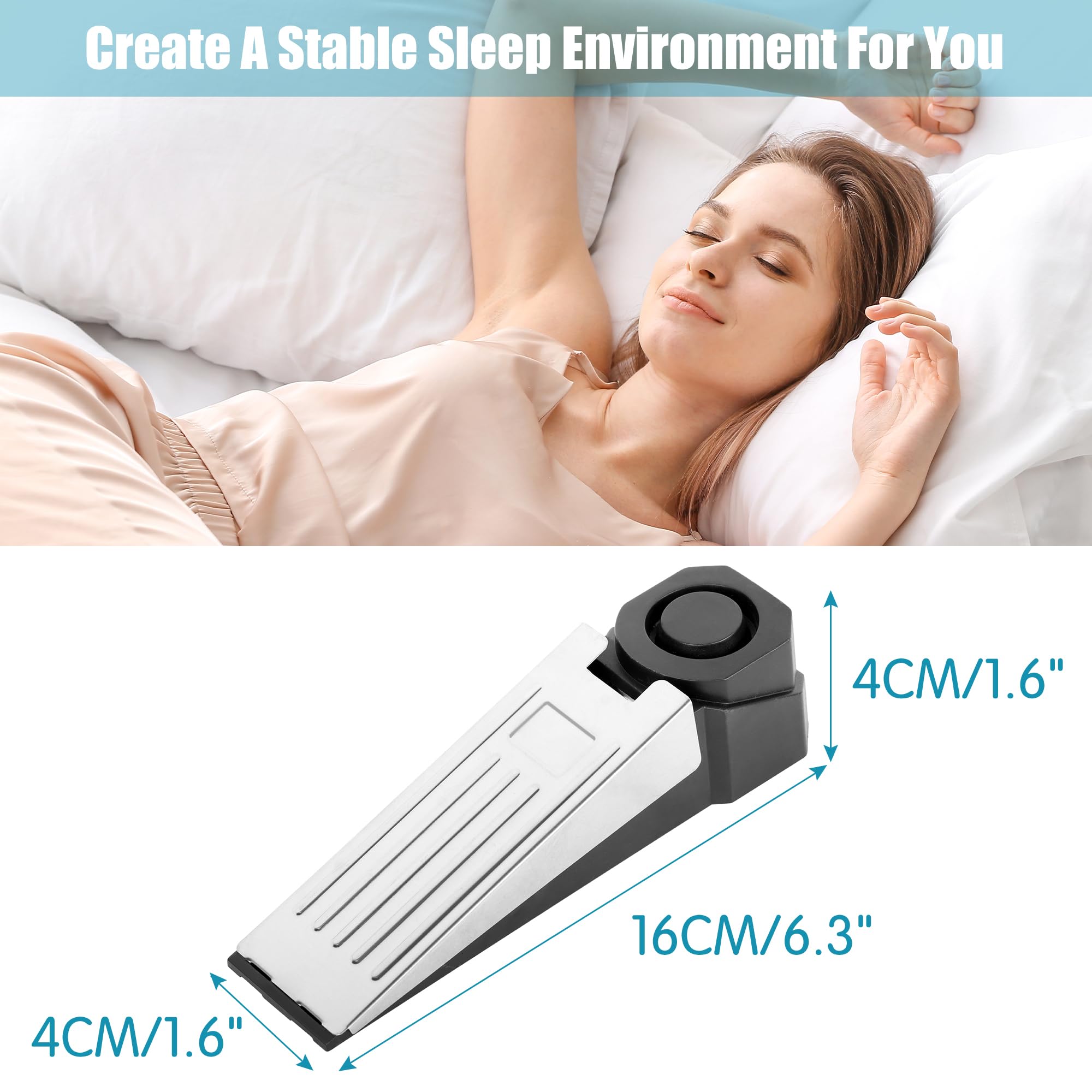 ระบบเตือนภัยประตูไร้สาย 120dB  - Door Stop Alarm บทวิจารณ์และราคา