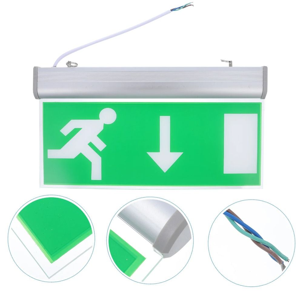 โคมไฟป้ายฉุกเฉิน LED สำหรับเชิ - Emergency Exit Sign บทวิจารณ์และราคา