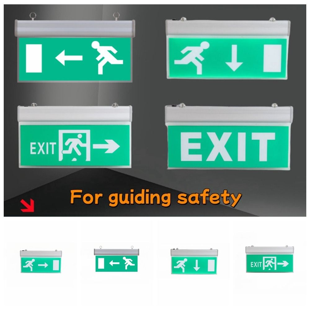 โคมไฟป้ายฉุกเฉิน LED สำหรับเชิ - Emergency Exit Sign บทวิจารณ์และราคา