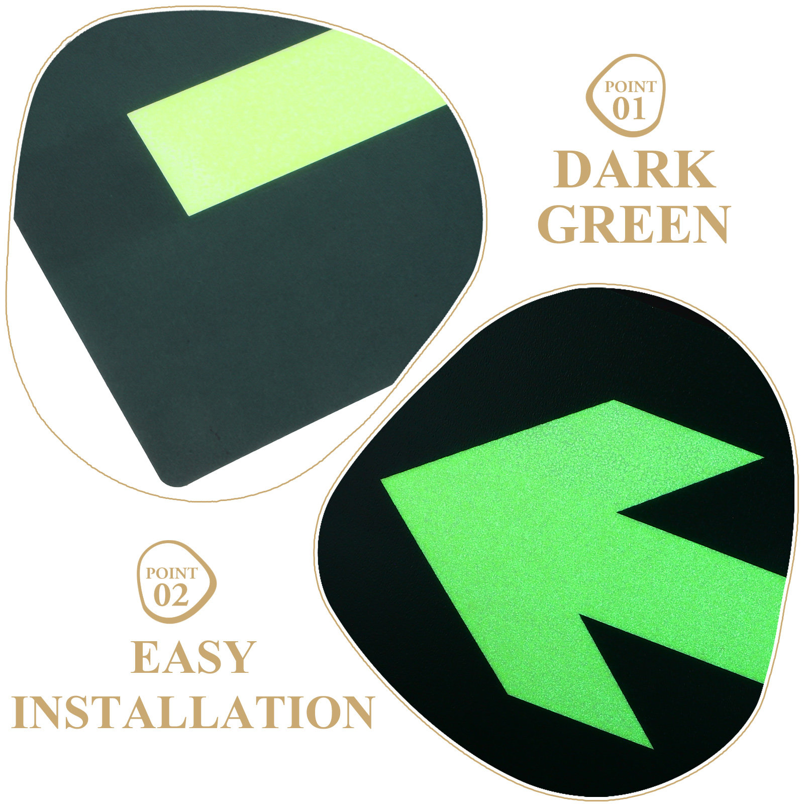 8 ชิ้น สติกเกอร์บอกทางออกฉุกเฉ - Emergency Exit Sign บทวิจารณ์และราคา