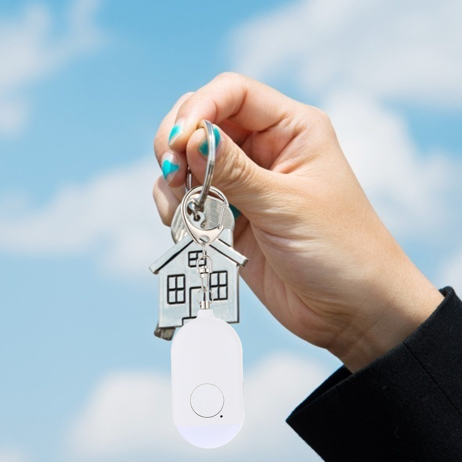 1 ชุด สัญญาณเตือนส่วนตัวขนาดเล - Personal Alarm Keychain บทวิจารณ์และราคา