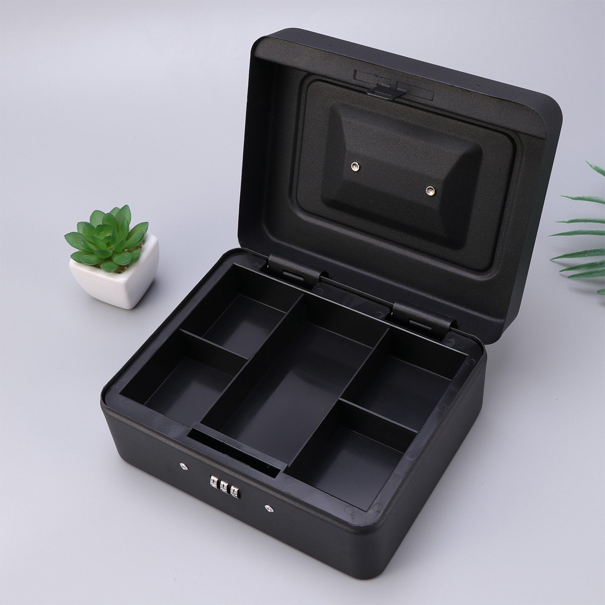 ตู้เก็บเงินสดโลหะสำหรับงานหนัก - Lockbox Key Secure บทวิจารณ์และราคา