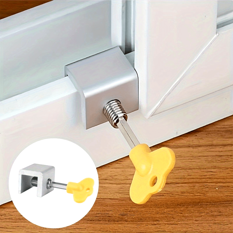 3 ชุด ตัวล็อคจำกัดการเปิดประตู - Window Lock Bar บทวิจารณ์และราคา