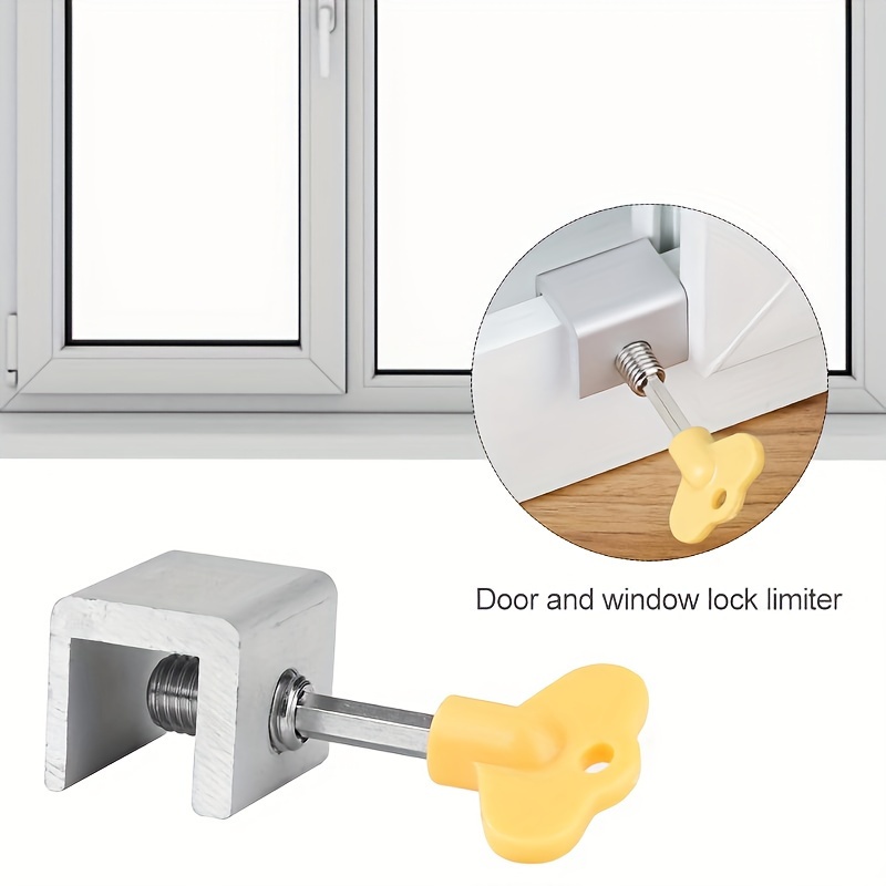 3 ชุด ตัวล็อคจำกัดการเปิดประตู - Window Lock Bar บทวิจารณ์และราคา